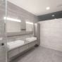 Sparkle Light Grey Textured Feature Wall Tile - 600mm x 300mm