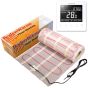 Electric Underfloor Heating Mat 200w/m² With White dSTAT Thermostat