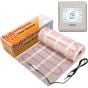 Electric Underfloor Heating Mat 150w / m² + Touch Screen Thermostat
