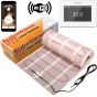 Electric Underfloor Heating Mat 150w/m² With White iSTAT Thermostat
