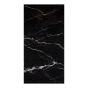 Elegance Black Marble Effect Gloss Porcelain Floor & Wall Tile - 600mm x 300mm