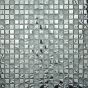 Glass Mosaic Tile | Silver Mix Effect 15 x 15 mm