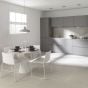 Lappato 800x800mm Light Grey Porcelain Floor Tile