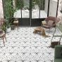 Lilly Pad White Hexagonal Porcelain Wall And Floor Tile