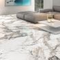 Milan Satin Marble Effect Porcelain Tile 1200 x 600mm