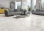 Rectified Concrete Effect Light Grey Matt Porcelain Floor Tile - 600mm x 600mm