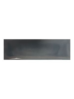 Laura Ashley Mason Charcoal Gloss Glazed Ceramic Wall Tile - 75mm x 245mm