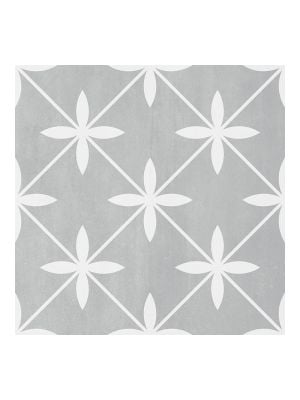 Laura Ashley Wicker Steel Matt Porcelain Wall & Floor Tile - 300mm x 300mm 