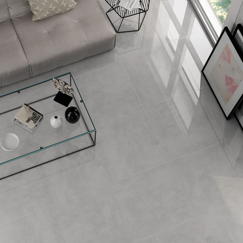 Dark Grey Porcelain Floor Tiles, Concrete Tiles Floor Pictures