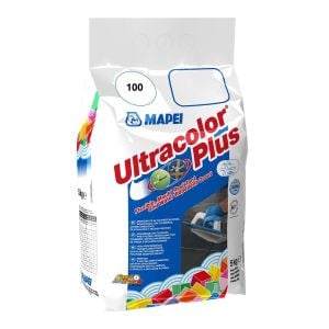 Mapei Ultracolor Plus 100 White Wall & Floor Grout 5kg