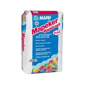 Mapei Mapeker Rapidset Grey Floor & Wall Tile Adhesive