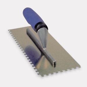 Professional Stainless Steel Wall Tile Adhesive Trowel 6mm Square Notch