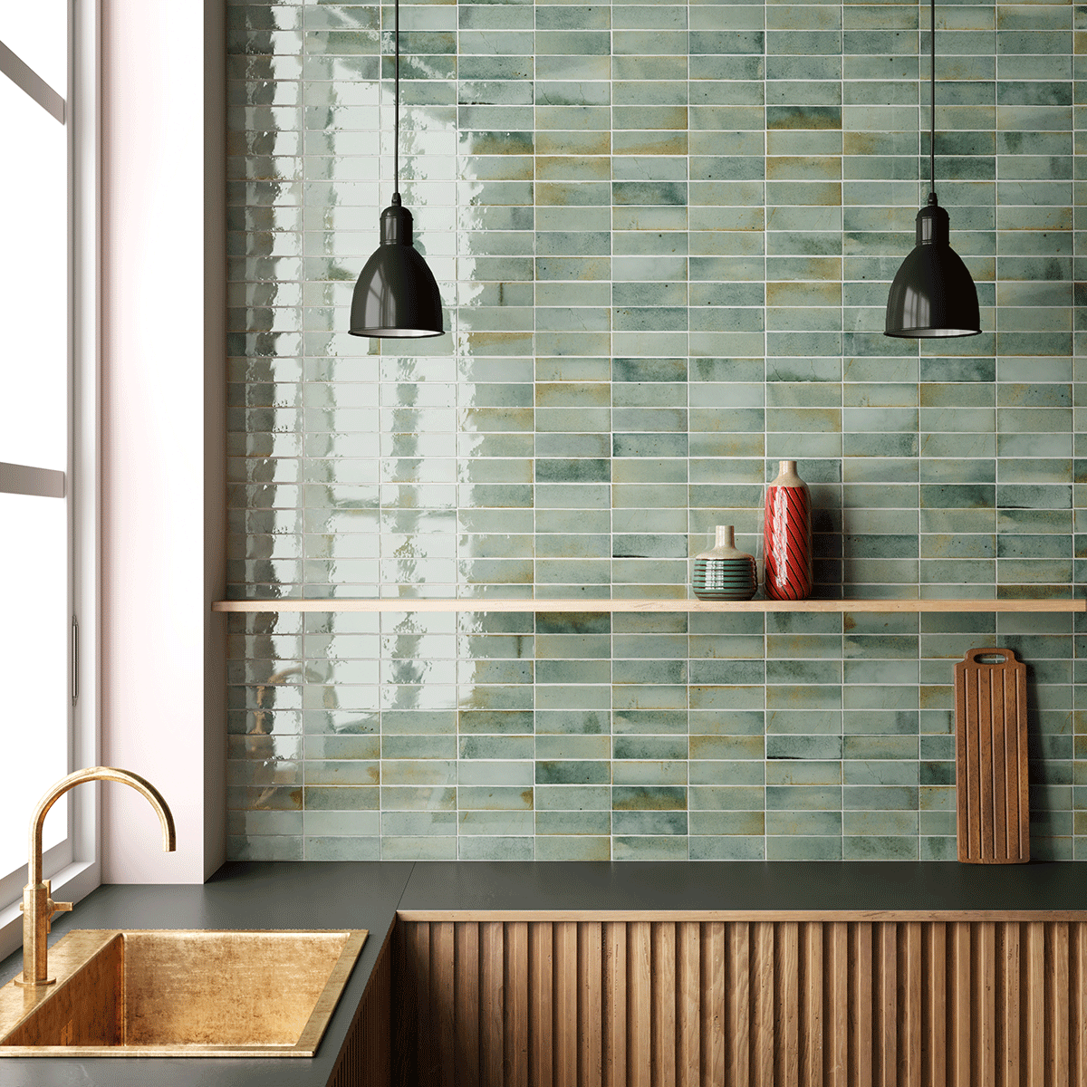 Cabana Light Green Wall Tile