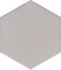 Hexag Light Grey Porcelain Wall & Floor Tile - 201mm x 201mm