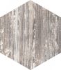 Hexag Wood Effect Porcelain Wall & Floor Tile - 201mm x 201mm