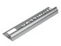 Tile Trim Silver Effect 9mm Round Edge Aluminium Homelux 1.2m