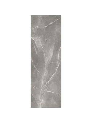 Tundra Dark Grey Matt Marble Effect Wall Tile - 400mm x 1200mm