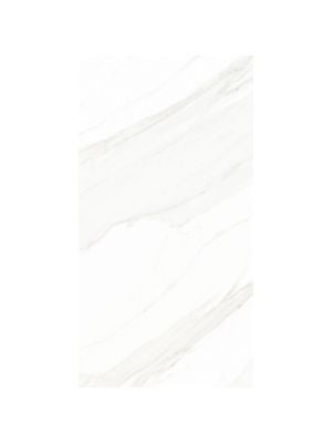 Capri White Gloss Marble Effect Wall Tile - 600mm x 300mm