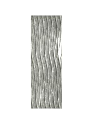 Roma Grey Marble Effect Wave Wall Tile - 400mm x 1200mm