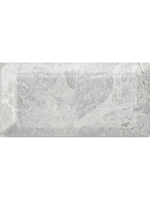 Metro Grey Marble Effect Bevelled Wall Tile - 100mm x 200mm