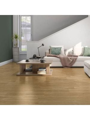 Atlas Roble Oak Wood Effect Porcelain Floor Tile - 589mm x 153mm