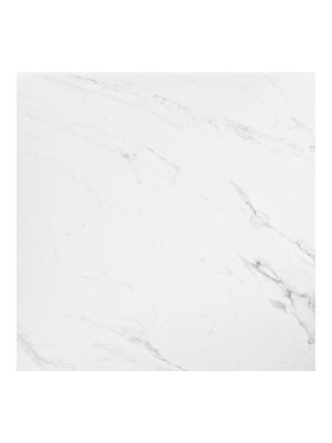 Calacatta Matt White Marble Effect Porcelain Tile - 800mm x 800mm