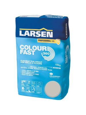 Colour Fast 360 Flexible Wall & Floor Grout Silver Grey 10kg