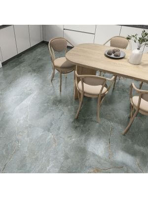 Madrid Grey Stone Effect Porcelain Floor Tile - 1000mm x 1000mm
