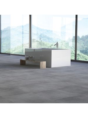 Metropolitan Grey 800x800mm Matt Porcelain Floor Tile