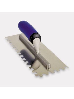 Professional Stainless Steel Floor Tile Adhesive Trowel 10mm Square Notch