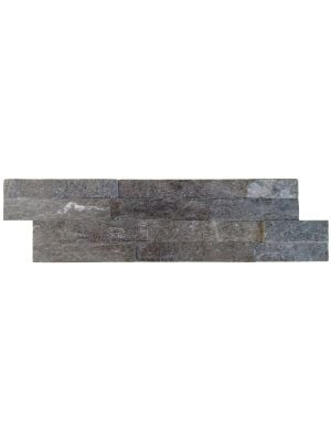 Split Face Black Sparkle Natural Stone Tile - 100mm x 360mm