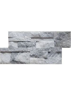 Split Face Sparkle Grey Modular Natural Stone Tile - 180mm x 350mm
