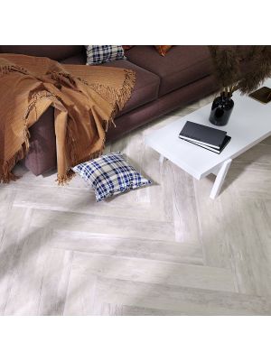 Stockholm Grey Wood Effect Porcelain Floor Tile - 900mm x 150mm