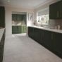 Laura Ashley Mason Dark Dove Gloss Glazed Ceramic Wall Tile - 75mm x 245mm