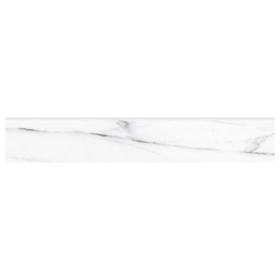 Calacatta White Marble Effect Skirting - 100mm x 600mm