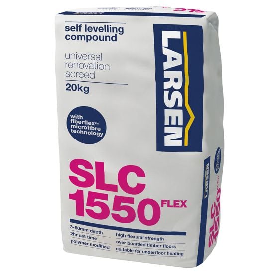 Larsen Flexible Self Levelling Compound SLC 1550 (Fibre Flex) 3-50mm