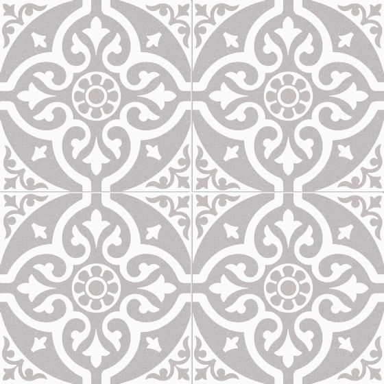 Victorian Style Grey Floor Tile