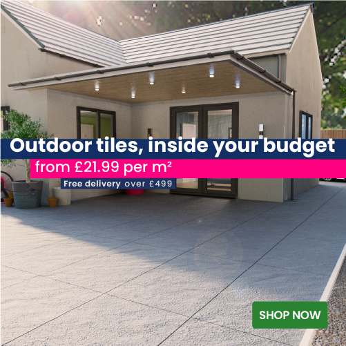 Outdoor tiles inside your budget